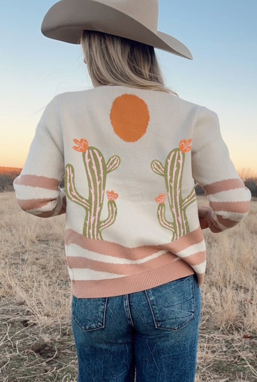 Cactus Cutie Cardigan